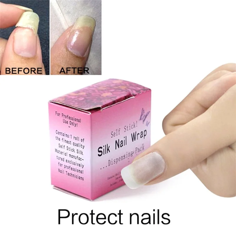 

Nail Fiberglass & Silk Nail Wrap Nail Polish Gel Extension Guide Form False Nails Tools New