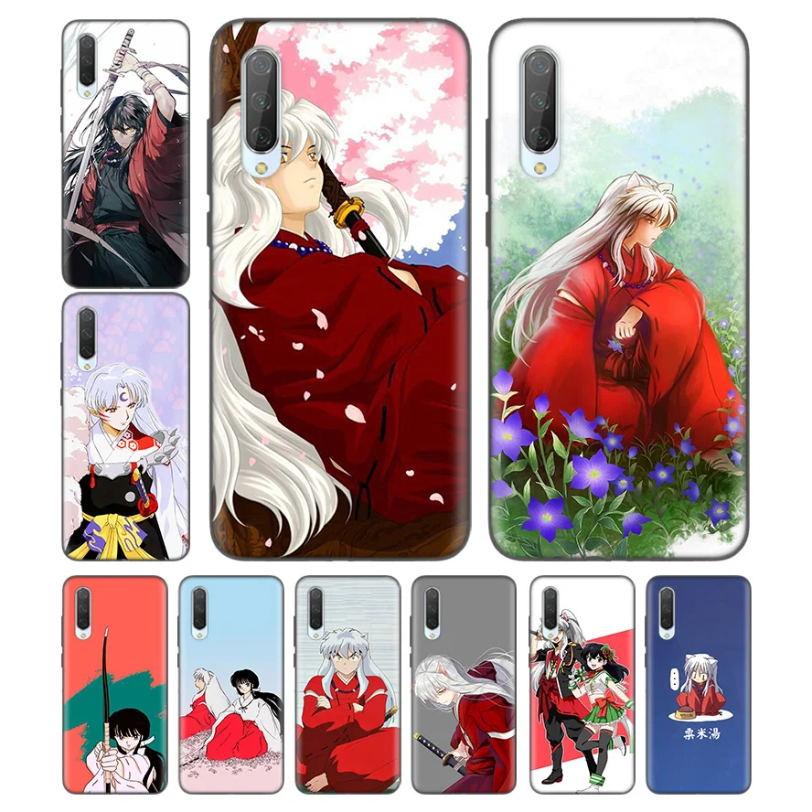 

Silicone Phone Case For Xiaomi Redmi Note 7 7A 7S 6 6A 5 K20 Mi A1 A2 8 9T CC9 CC9E Lite Pro F1 Cover Caso Bumper Inuyasha Anime