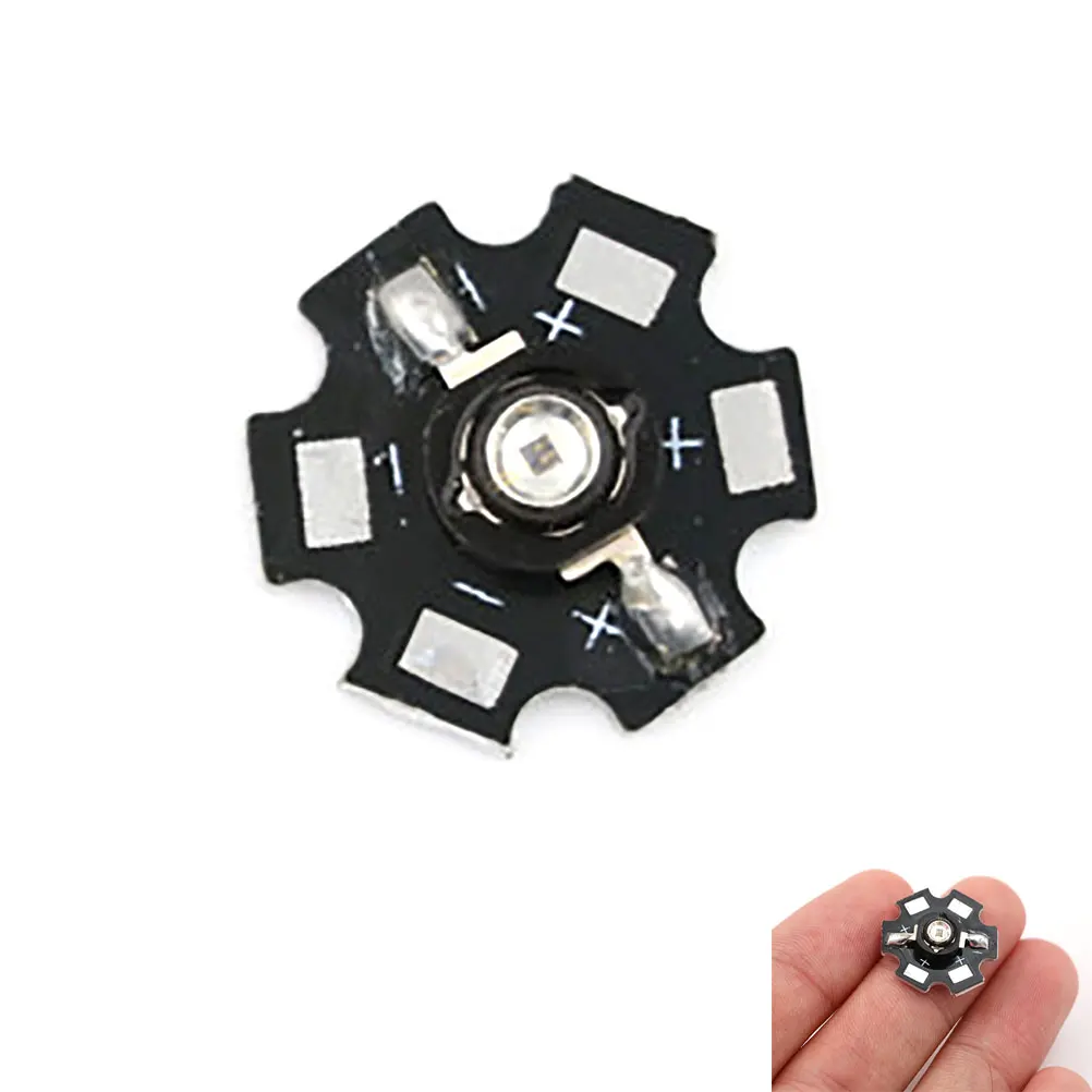 10 un X 3 vatios 3W Alta Potencia LED 850nm IR LED Visión Nocturna IR para closed-circuit televisión Hágalo usted mismo