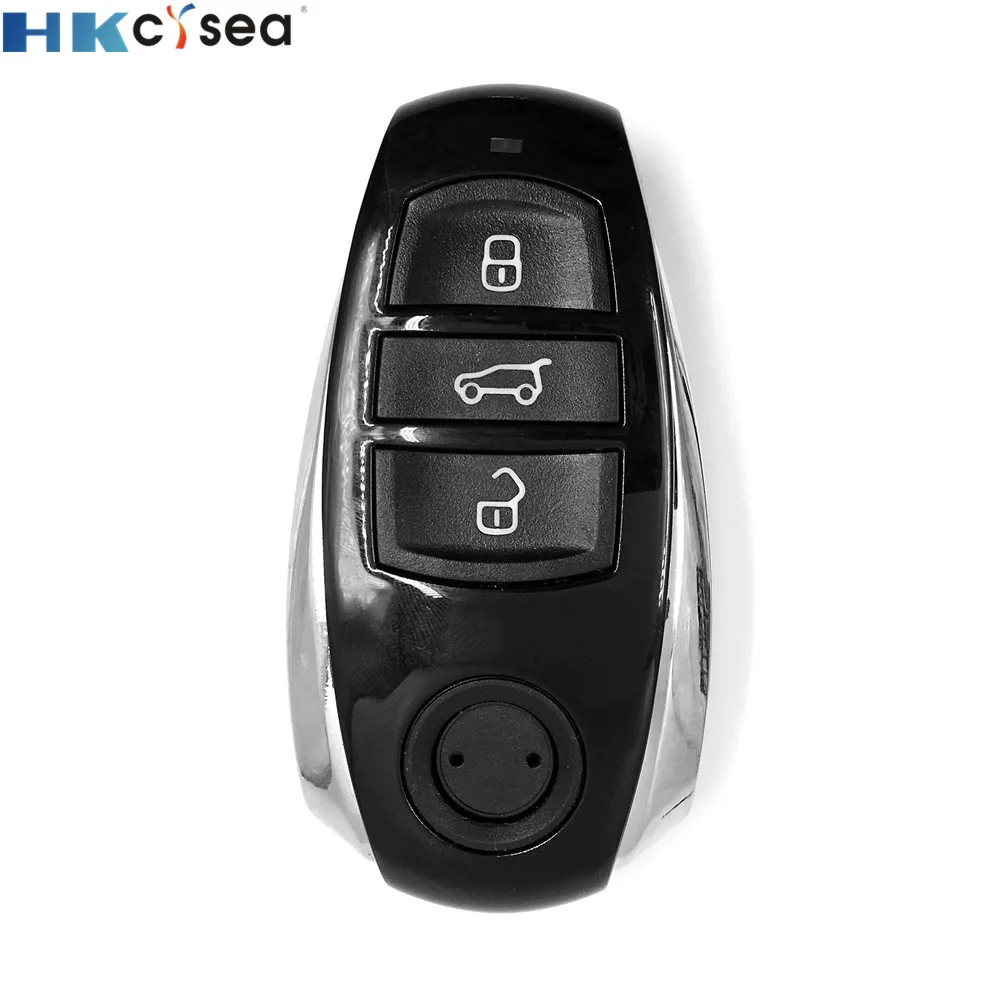 HKCYSEA 3 кнопки Замена дистанционного ключа оболочки Fob чехол для Volkswagen с логотипом