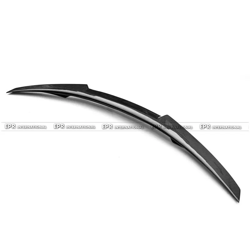 

Car-styling For BMW 4 Series F82 M4(Hard Top) M4(V)Style 14-17 Carbon Fiber Rear Spoiler Glossy Fibre Trunk Wing Auto Body Kit