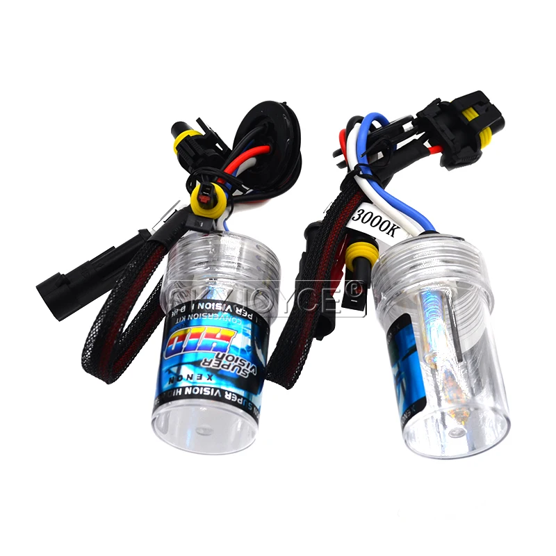 SKYJOYCE 55W HID xenon kit 12V AC CANBUS Ballast H3C Ceramics xenon bulb Car Xenon Headlight Retrofit Conversion Kit 3000K 6000K (1)