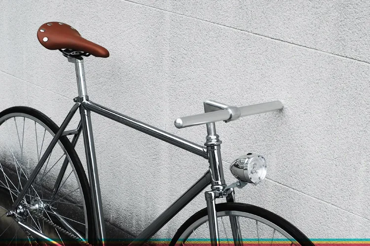 Top 700C bicycle frame 52cm sliver plating  fixie bike frame road bicycle frame plated steel frame with fork 5