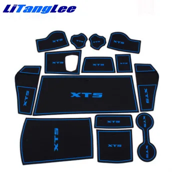 

Litanglee Blue Coasters Door Slots Mat Storage Slots Mat Non Slip Mat Car Styling Interior Refit For Cadillac XT5