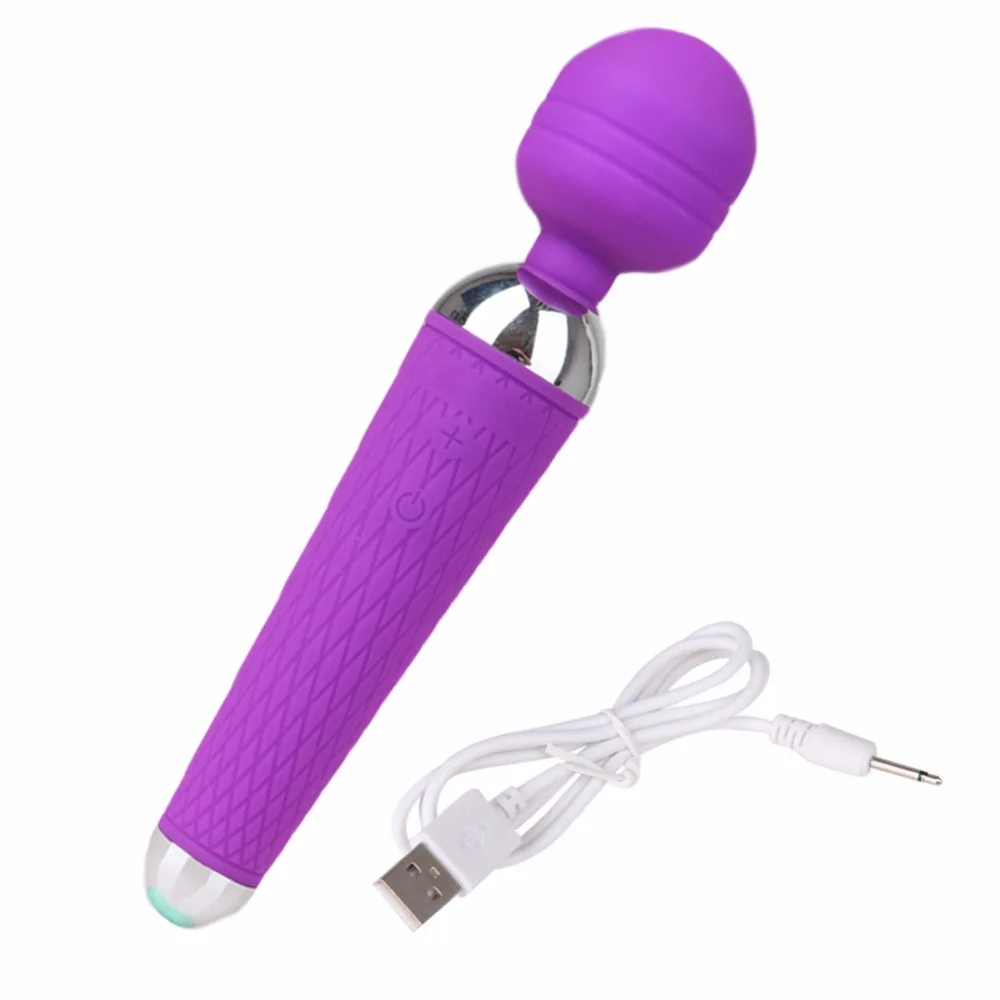 Adult Sex Toys Women 10 Speed AV Magic Wand Vibrator USB Rechargeable Massager New Arrival Adult Sex Toys Women 10 Speed AV Magic Wand Vibrator USB Rechargeable Massager New Arrival