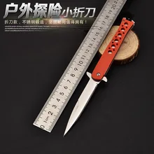 Складной нож в стиле игры "Counter-Strike" Karambit ручной работы ножи для охоты боевой тактический нож выживания 5 цветов