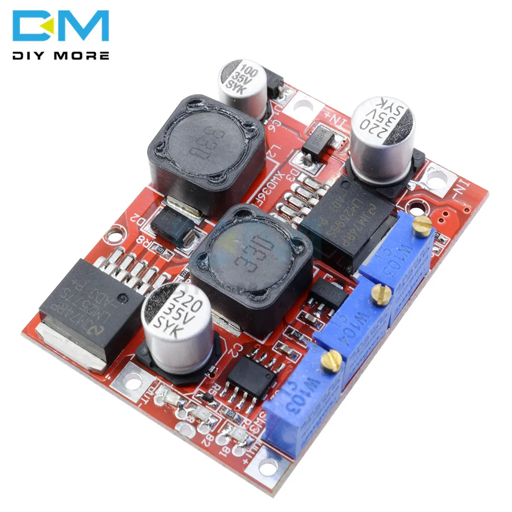 

LM2596S DC-DC LM2577S Step Up Down Boost Buck Voltage Power Converter Module Non-isolated Constant Current Board 15W 3A