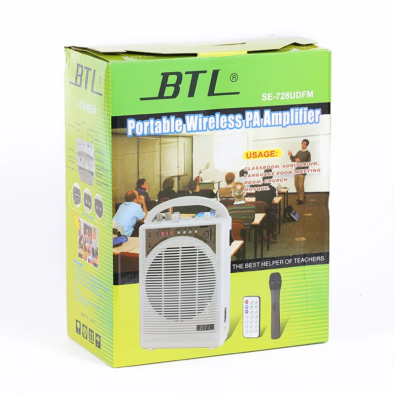 btl portable wireless pa amplifier