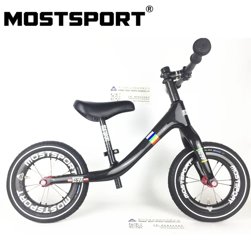 12 дюймовый балансировочный велосипед карбоновая рама Pushbike/детский