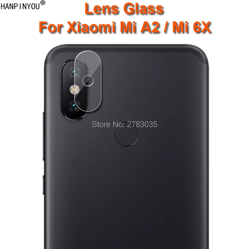 Для Xiaomi Mi A2/Mi 6X5 99 &quotПрозрачная ультратонкая задняя защитная крышка для объектива