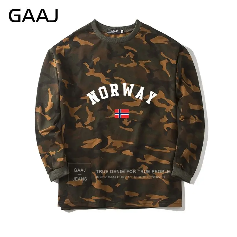 Норвежский флаг, камуфляжная Толстовка для мужчин и женщин, Северная Европа, популярный Камуфляжный принт, новая мода, толстовки с капюшоном, высокое качество - Цвет: Camouflage