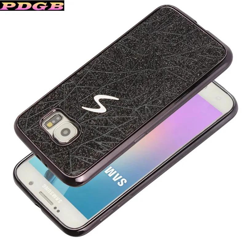 PDGB блеск для samsung Galaxy S6 S7 край S8 S9 плюс S4 S5 мини 2016 J3 J5 J7 2017 J4 J6 J8 2018 премьер Мягкие TPU