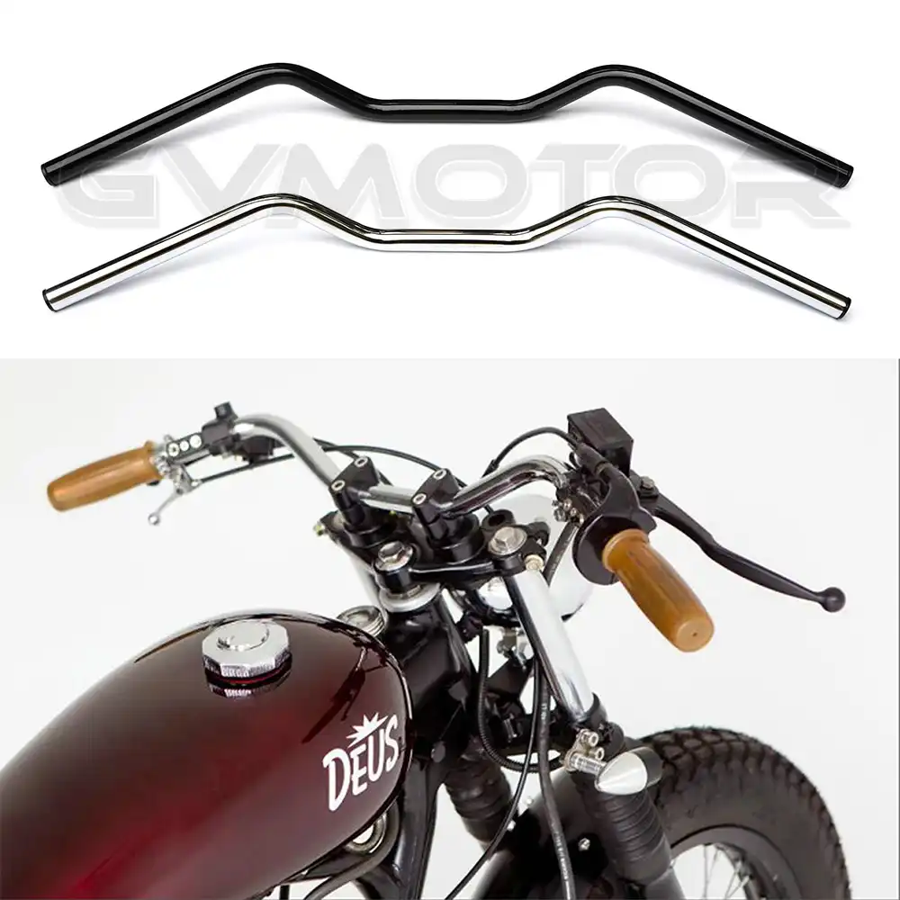 Vintage Drag Style Cafe Racer Scrambler 7 8 22mm Motorcycle Handle Bar Tubes Handlebar Grips For Yamaha Sr400 Free Shipping Motorcycle Handle Bar Grips For Handlebarsmotorcycle Handle Bar Grips Aliexpress
