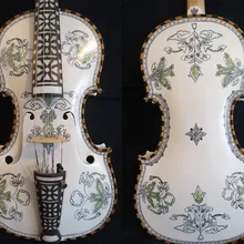 Роскошный необычный норвежский скрипка 4/4 скрипка(4*5) для профессионального концертного исполнения#11739