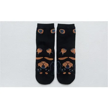 

3D Fashion Printed Animal Casual Socks Women Cute Dog Ankle High Socks Unisex