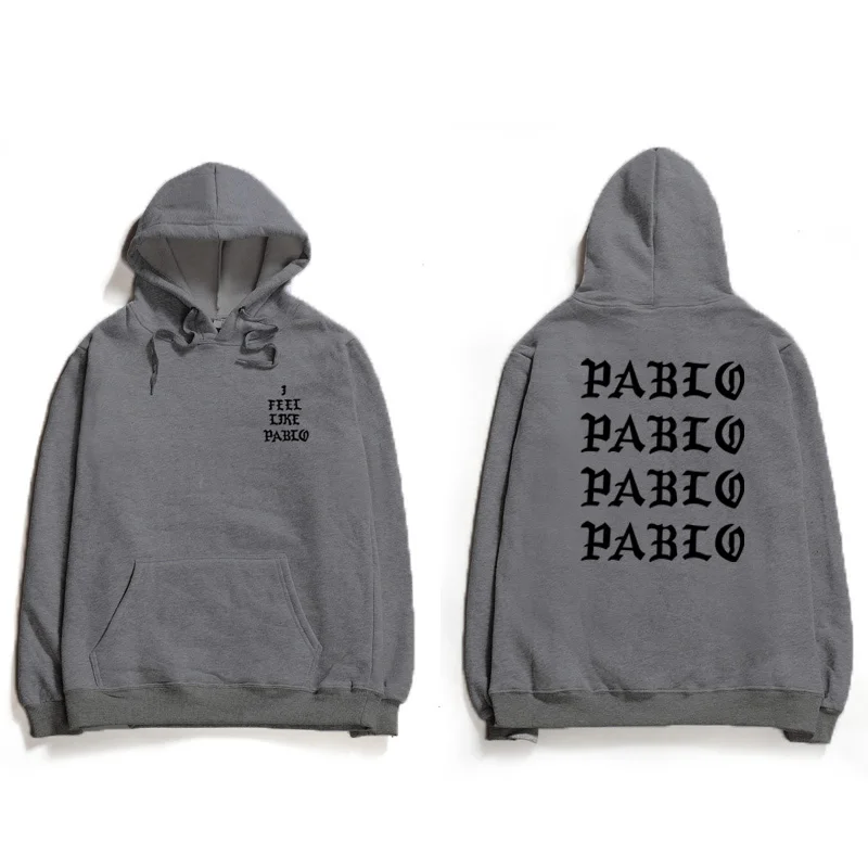 Assc мужская толстовка с капюшоном в стиле «хип-хоп» I Feel Like Pablo Kanye West уличная толстовка с капюшоном, толстовки с капюшоном, с надписью, с капюшоном, для клуба - Цвет: 24