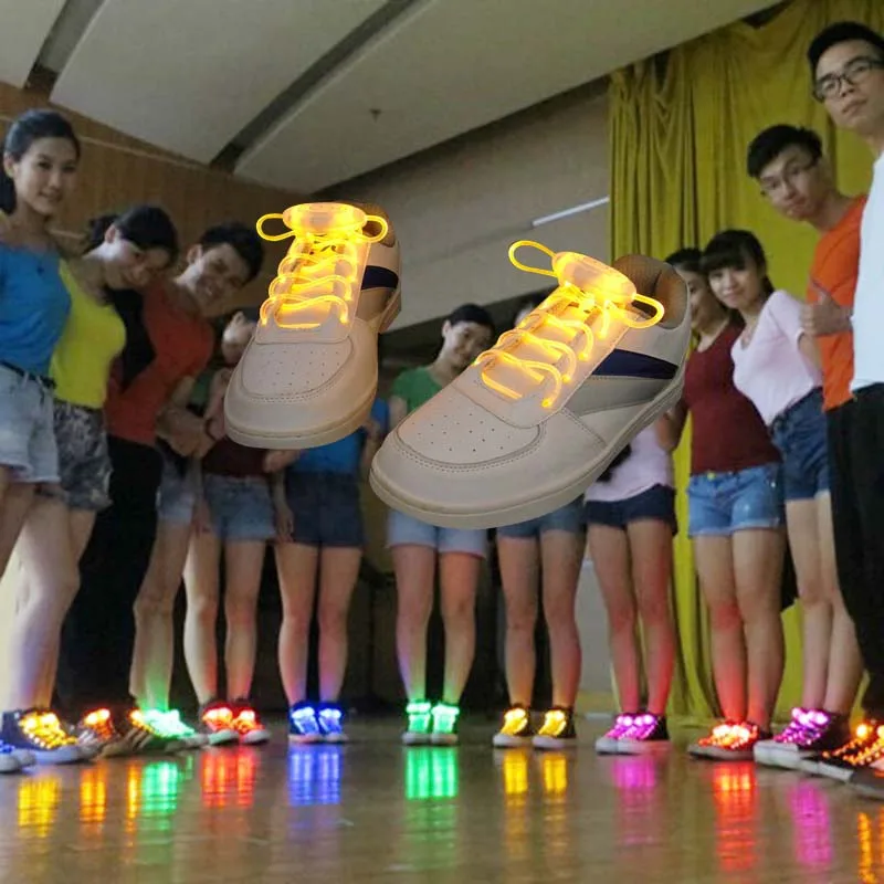 

New Fashion Light Laces LED Fluorescent Laces Lazy Laces Multi-color Optional