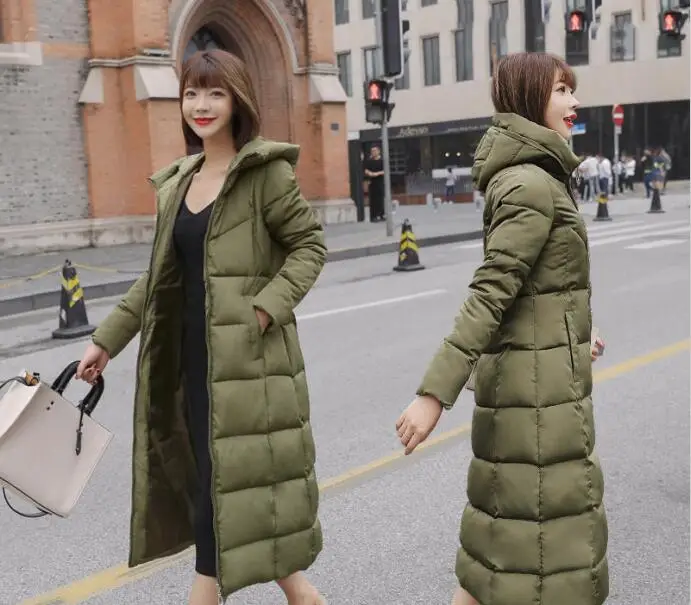 waterproof padded long coat