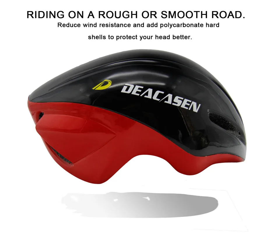 

2018 New Deacasen Bicycle Helmet Mountain Bike Helmet Ultralight Integrally-molded 11 color Adult brand Cycling Helmet
