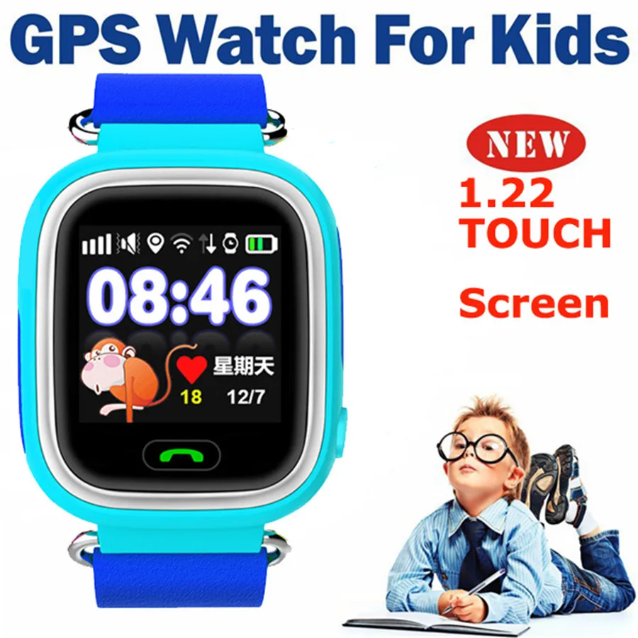 GPS Q90 Watch Touch Screen WIFI Positioning Smart Watch Children SOS Call Location Finder Device Anti