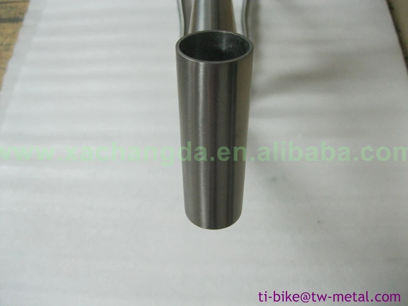 Cheap Bicycle Frame Suspension Titanium High Quality Titanium Full Suspension Bicycle Frames with Hand Brush Finished China Bike Frame 2