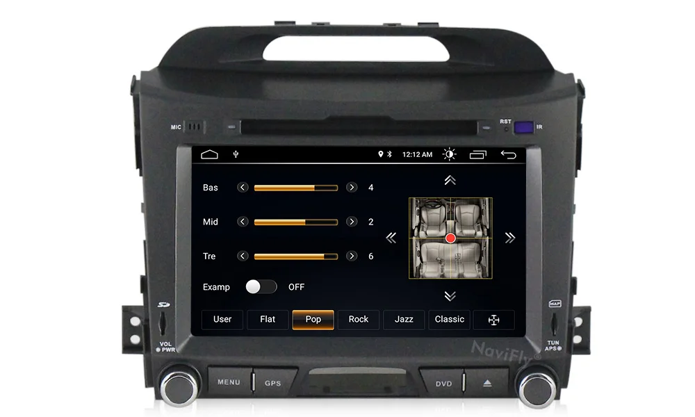 Best Free shipping! 2din Android 8.1 Car dvd radio Player multimedia for KIA sportage 2011 2012 2013 2014 2015 GPS Navigation WIFI BT 13