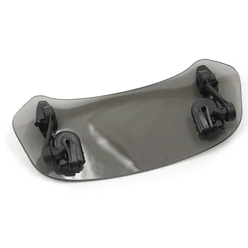 

For Triumph Aprilia KTM Victory All Windshield Model Motorcycle Universal Airflow Adjustable Bolt-On Variable Spoiler Windscreen