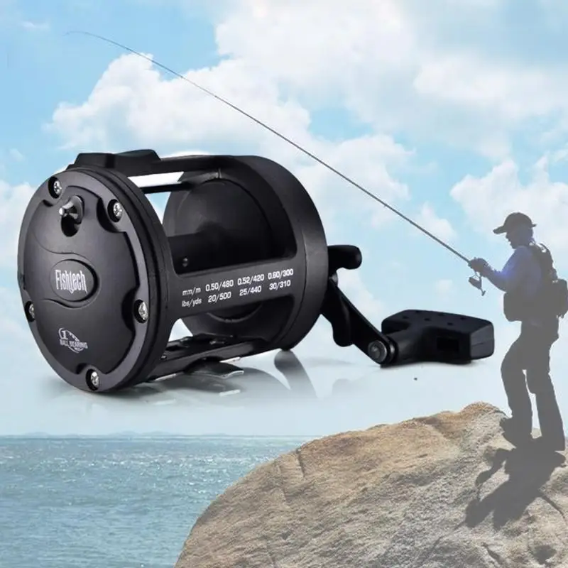 

Trolling Reel Fishing TSSD 3000L-4000L Black Right Hand Casting Sea Fishing Reel Saltwater Baitcasting Reel Coil