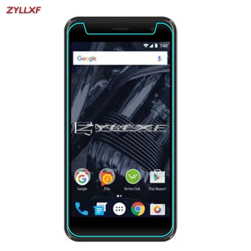 

2PCS/Lot For Vertex lmpress Wolf Tempered Glass Screen Protector Film 5 inch 9H 2.5D Safety Protective Film Explosion-proof