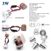 1 Вт 2 Вт 3 Вт 4 Вт AC 110 в 120 в 220 в 230 в 240 В мини светодиодный светильник для KTV бар DJ точечное освещение