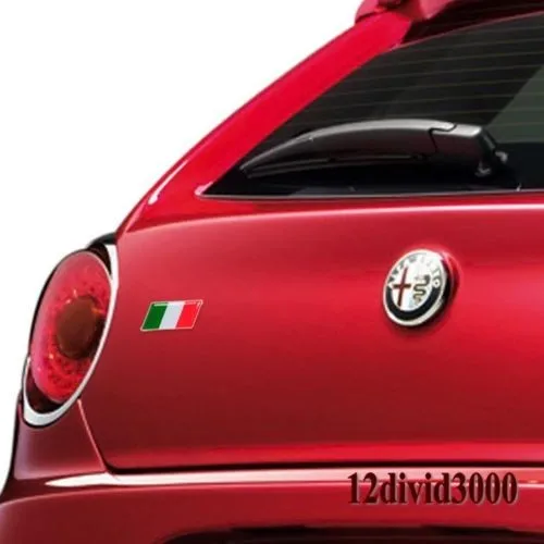 2 шт. итальянский флаг эмблема значок FIT Alfa Romeo FIAT Maserati DUCATI