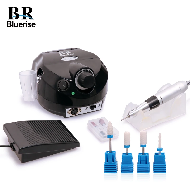 

Electric Nail Drill Manicure Tool Pedicure Machine Set Professional Nail Art Equipment Ceramic Drill Bits Milling Cutters Suit