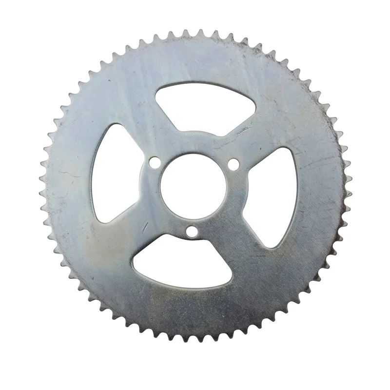 T8F 64 Tooth 35mm Steel Rear Chain Sprocket For 2 Stroke 47cc 49cc Chinese Pocket Bike Goped Scooter Mini Moto Kids ATV Quad