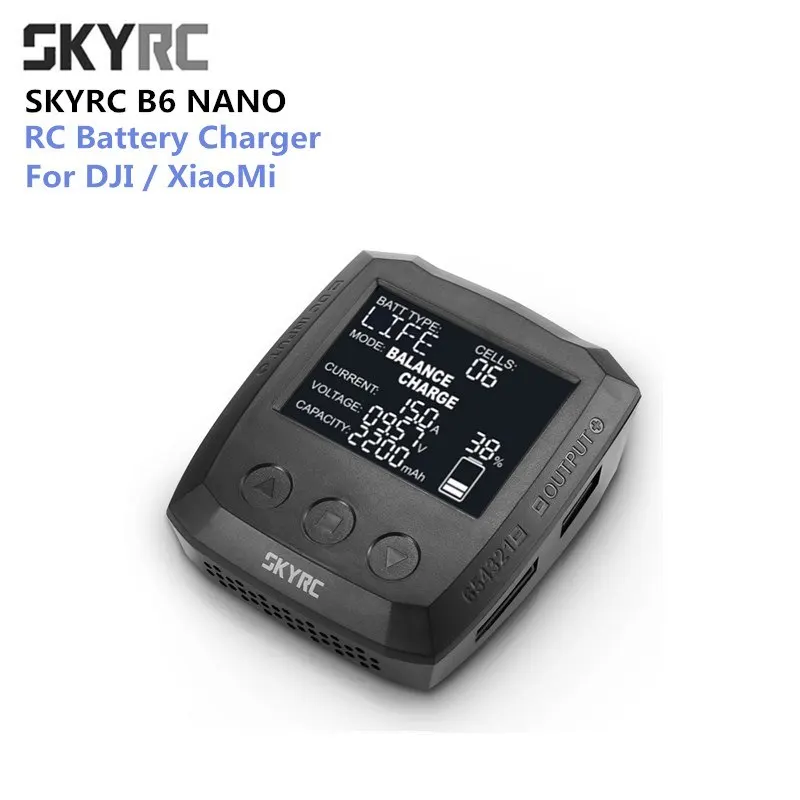 SKYRC B6 NANO зарядное устройство 320 Вт DC микро мульти химический баланс для DJI XIAOMI DRONE