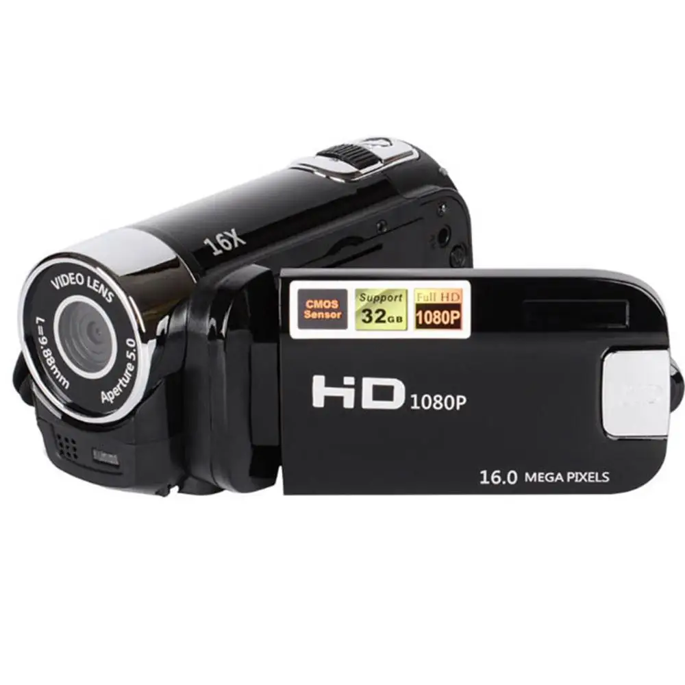 4X Digital Zoom Camera 2.4''HD LCD Digital Camera USB DV CamcorderShooting Photography Video Camera Wedding Record DVR Recorder
