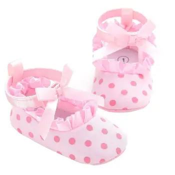 

Baby Girls Cotton Lace Shoes Infant Soft Sole Shoes Baby First Walker Toddler Shoes For 0-18M Baby Moccasins Shoes