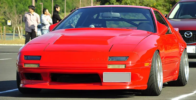 Автомобильный Стайлинг для Mazda RX7 FC3S OEM крышка фар из углеродного волокна