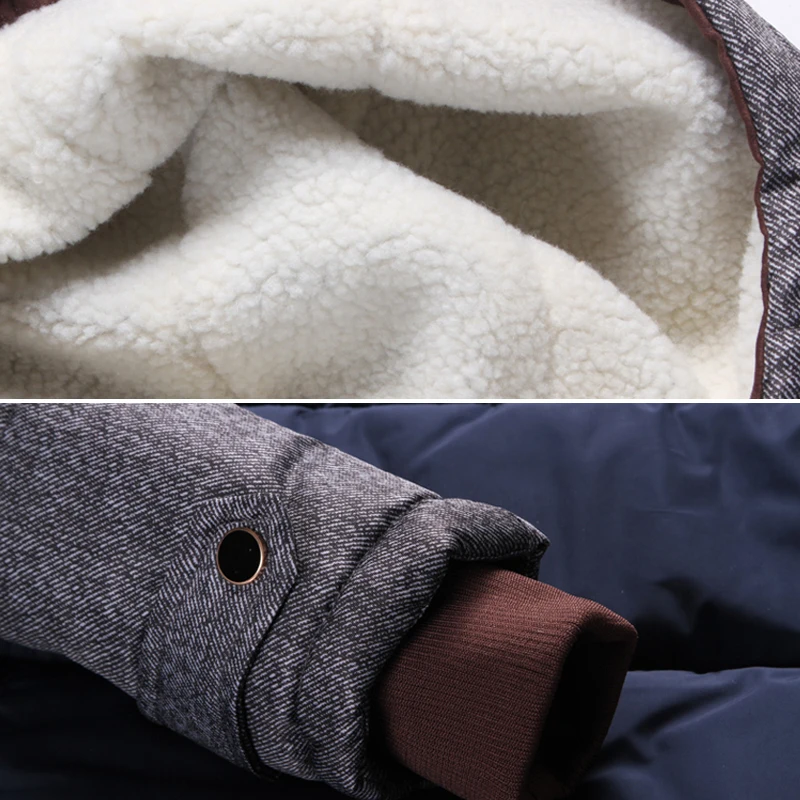 Tanie Marka kurtka zimowa mężczyźni moda M 5XL nowy nabytek dorywczo cienka bawełna gruby mężczyzna płaszcz parki z kapturem ciepłe Casaco Masculino