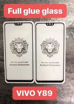 

For Vivo Y89 Full Glue Tempered Glass Screen Protector For Vivo Y89 Y93 Y97 Z3 V11 Full Cover Anti-scratch Screen Protector Film