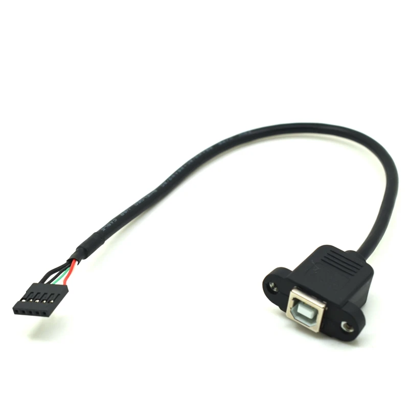 20 сантиметровый панельный кронштейн USB 2 0 типа B для принтера с внутренней резьбой