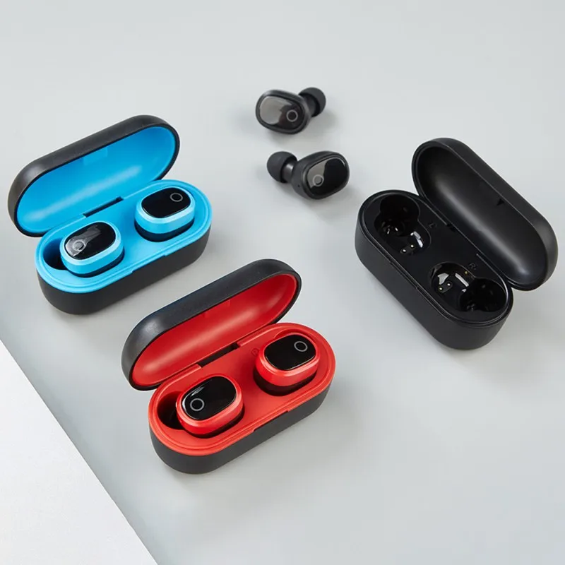 

Universal Portable Wireless Earbuds, Waterproof Noise Hifi Cancelling Bass In-ear For Bluetooth Headset With Charging Box