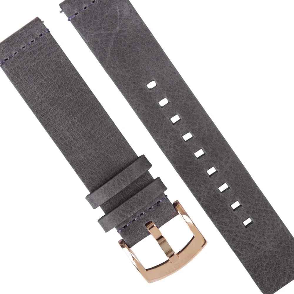 MVMT fashion men's watch belt Italian calf leather genuine leather strap trend Korean version 40mmdw universal strap