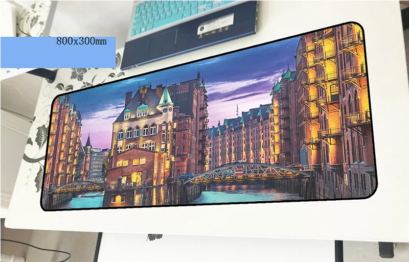 design 6 Городской коврик для мыши 80x30 см, настраиваемый игровой коврик для мыши, большой геймерский коврик, персональный компьютерный стол, коврик для мыши, клавиатура, большие игровые коврики - Цвет: design 6