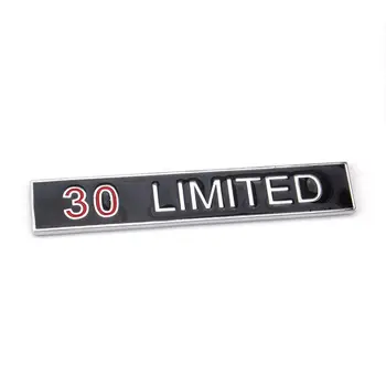 

New 30 LIMITED Decal Sticker Metal Badge Emblem Fender Side Fit for VW Golf Mk4 Mk6 Mk7 Lavida Tiguan POLO Passat