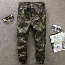 Камуфляжные брюки, мужские повседневные брюки и штаны, уличные камуфляжные свободные камуфляжные комбинезоны, новинка, V974