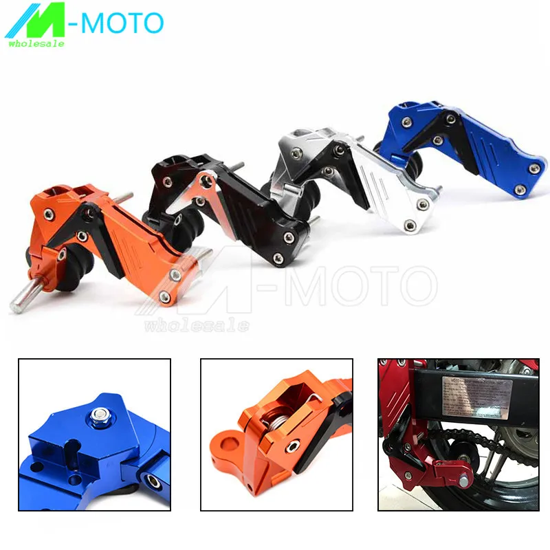

Motorcycle CNC Aluminum Rear Axle Spindle Chain Adjuster Blocks  For Benelli BN600 BN300 BN 600 300