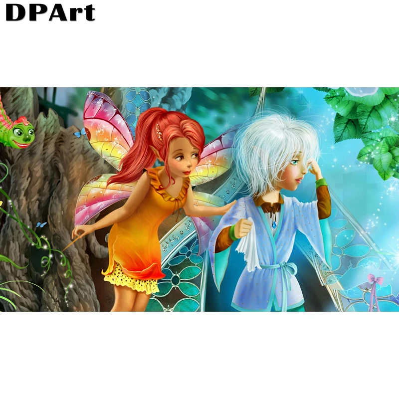 

Diamond Painting Full Square/Round Drill Spirit Demon Beauty 5D Daimond Embroidery Painting Cross Stitch Kit Rhinestone T117