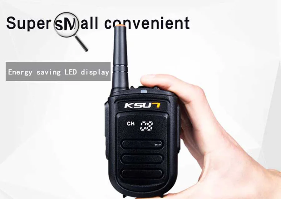 KSX35-CS Walkie Talkie 8 Вт ручной Pofung UHF 8 Вт 400-470 МГц 128CH двухстороннее портативное CB радио