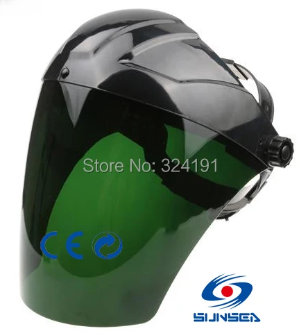 Tig Arc уникальная Зеленая прозрачная PC Сварочная маска, защитный лицевой экран, защищающий глаз колпак шапки-шлемы очки