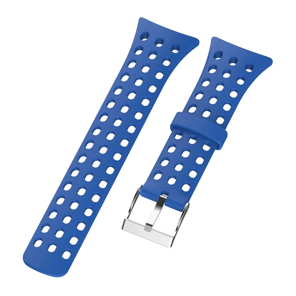 1 Pcs Men Replacement Silicone Watch Band Strap Compatible SUUNTO M1 M2 M4 M5 M Series 8899 - Цвет: Синий